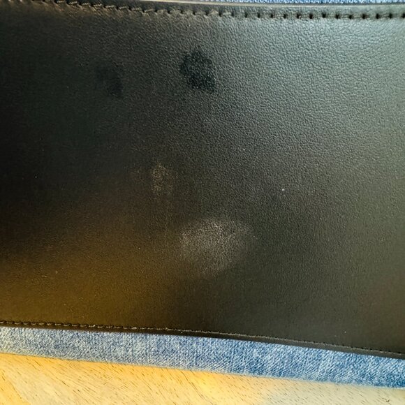 Coach Denim Field Tote 30, EUC, some imperfections - Picture 9 of 14